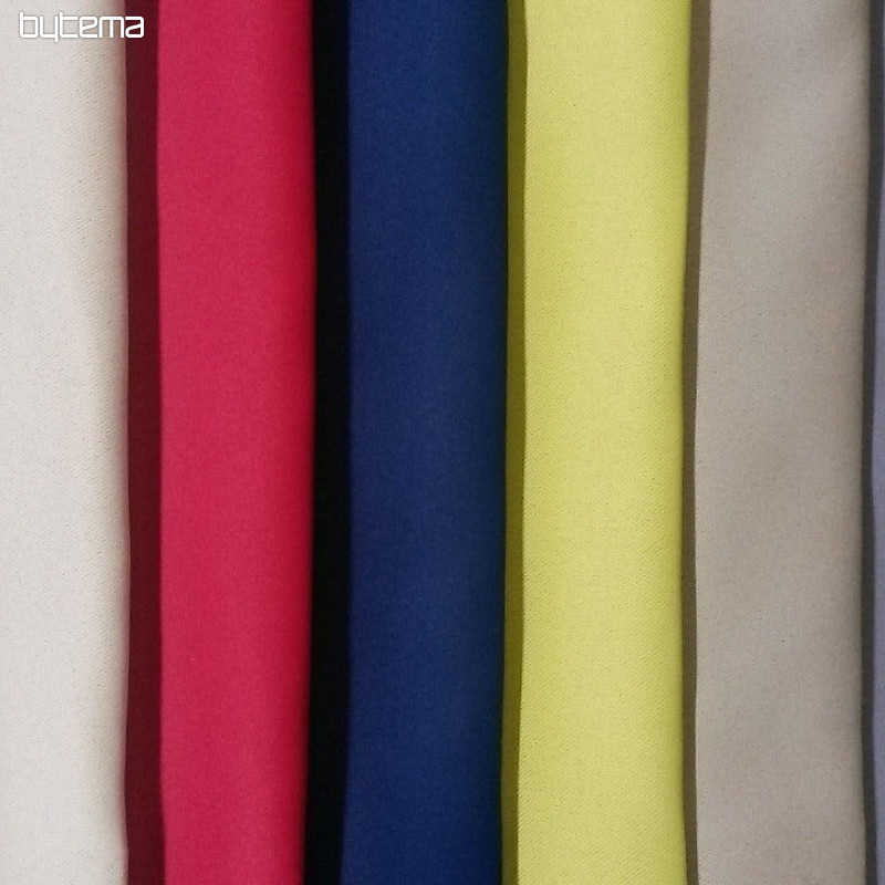 Tissu décoratif BLACKOUT pour rideaux vert 140 cm