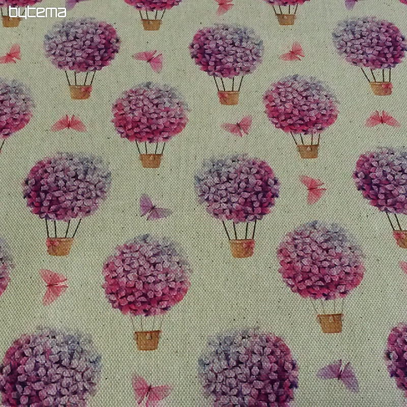 Tissu déco LILLY impression numérique