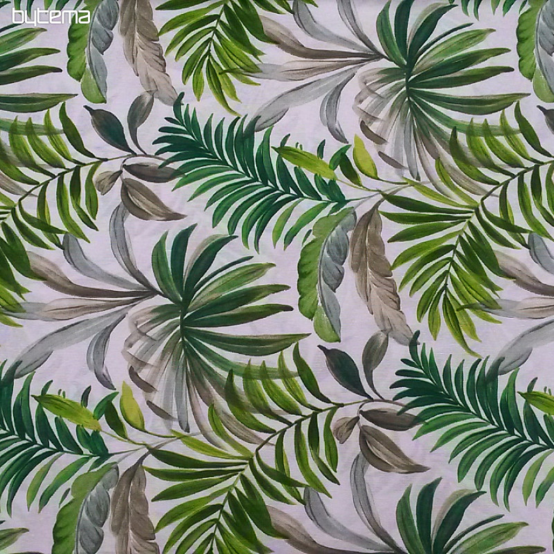 Tissu déco FENIX vert