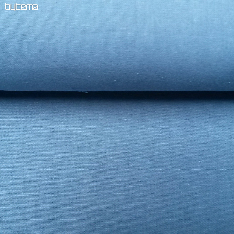 Tissu en coton UNI DENIM