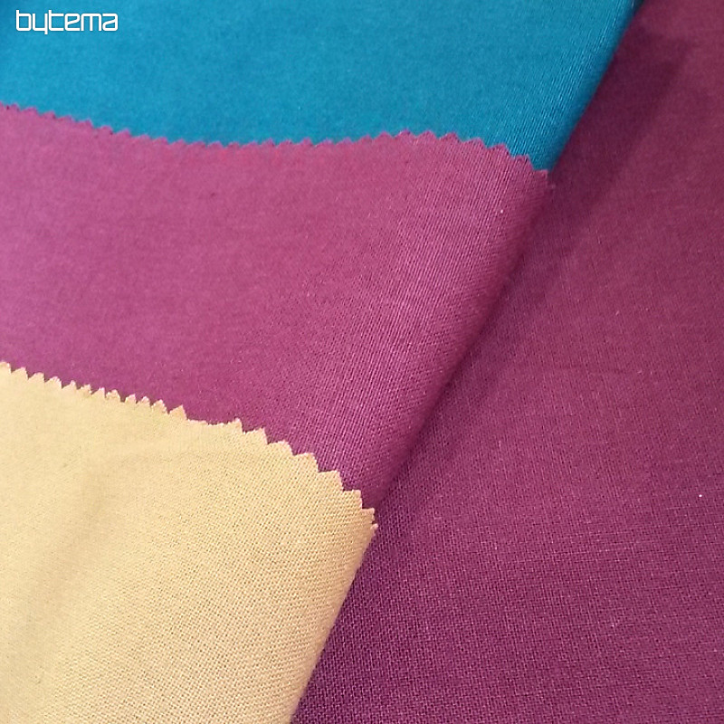 Tissu coton UNI PURPLE bordeaux