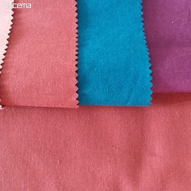 Tissu coton UNI TOMETTE cannelle
