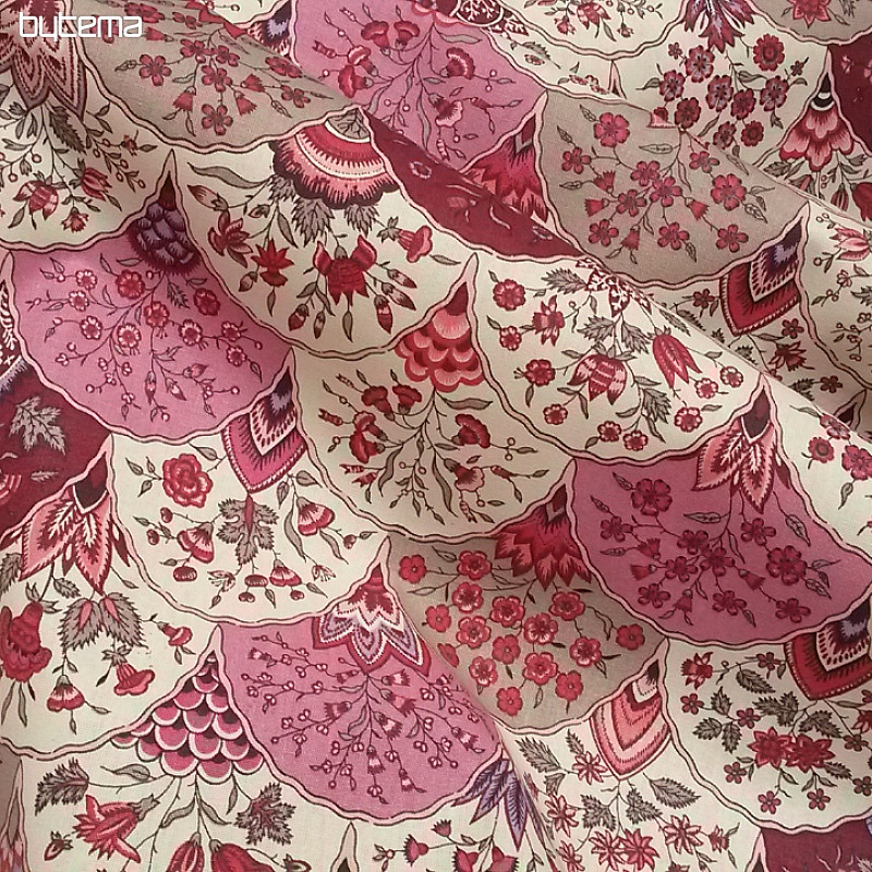 Tissu décoratif FOLKLÓR 2 rose