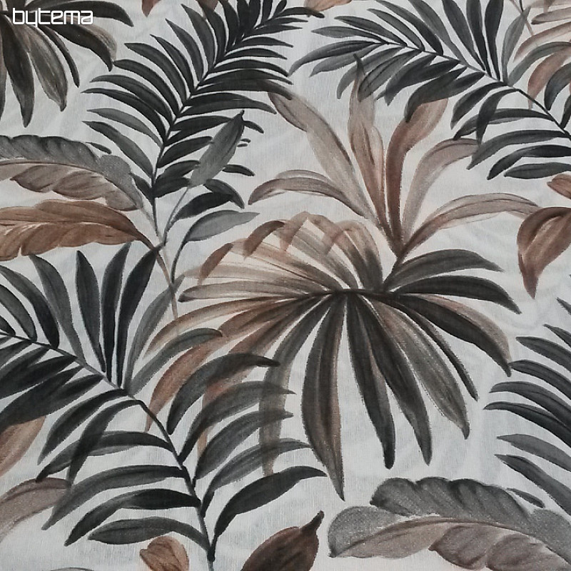 Tissu déco FENIX gris