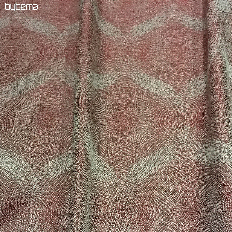 Tissu décoratif PATNA 33 rouge/bordeaux