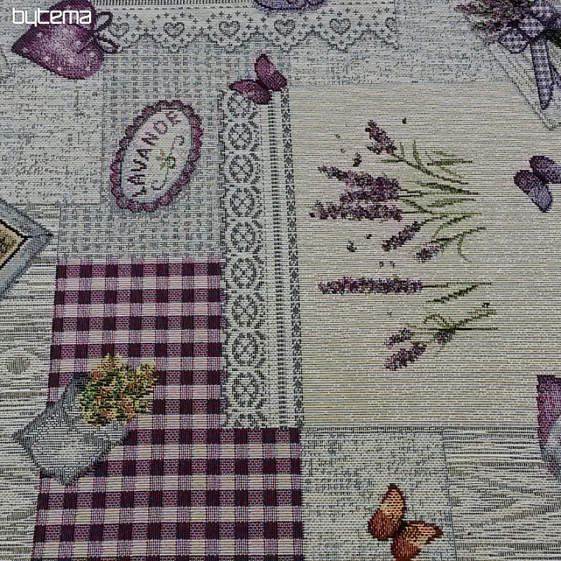 Tissu à tapisserie FLEURS DE PROVENCE NEUF