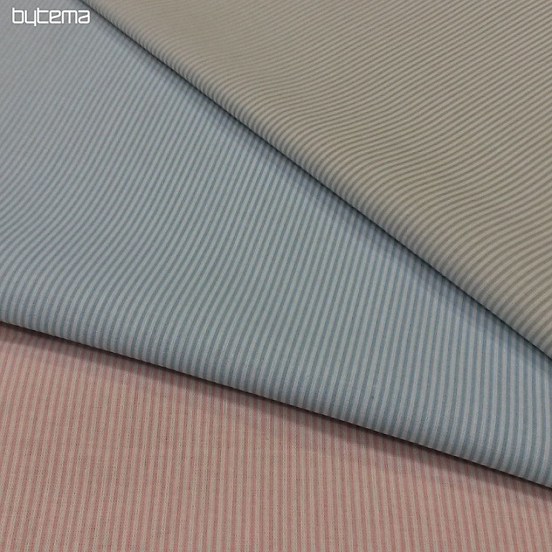 Tissu coton BABY STRIPE bleu