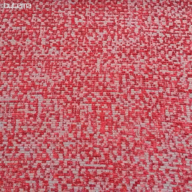 Tissu décoratif VIMARA 380 rouge