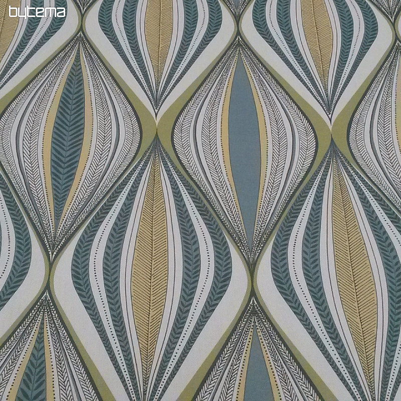 tissu décoratif ROMBOS vert