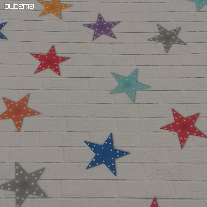 Tissu déco enfant ÉTOILES