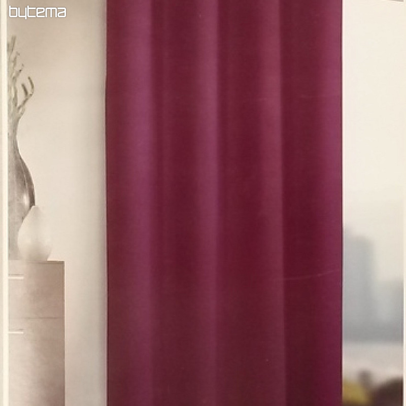 Rideau occultant 268966 reflet violet 135x245