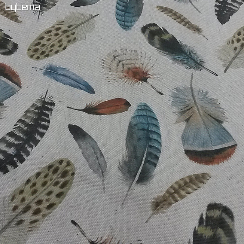 Tissu décoratif OTONO FEATHERS 601 impression numérique