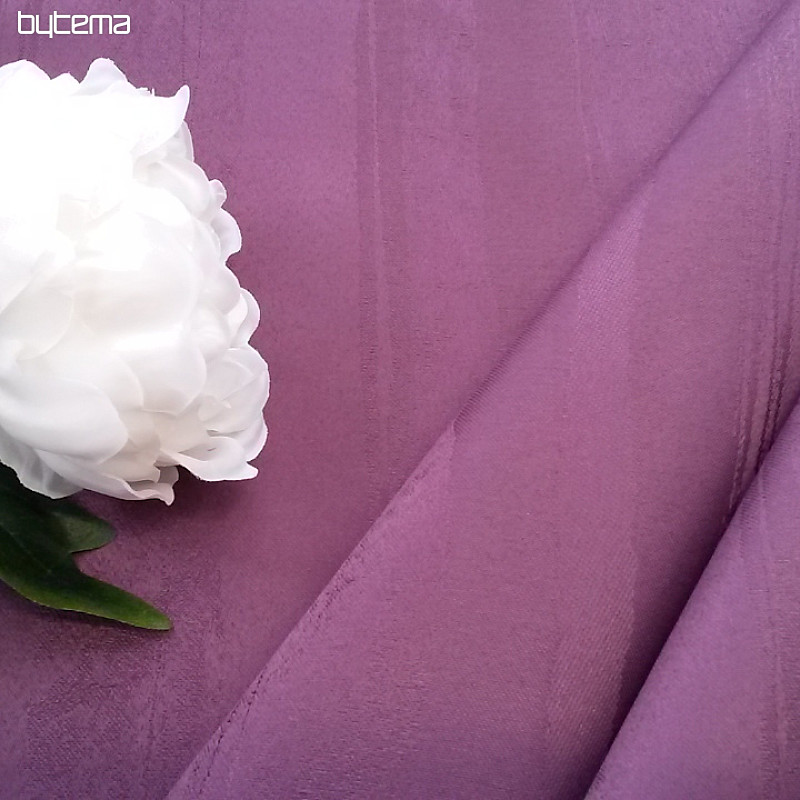 Tissu déco ORBIT rayures violet