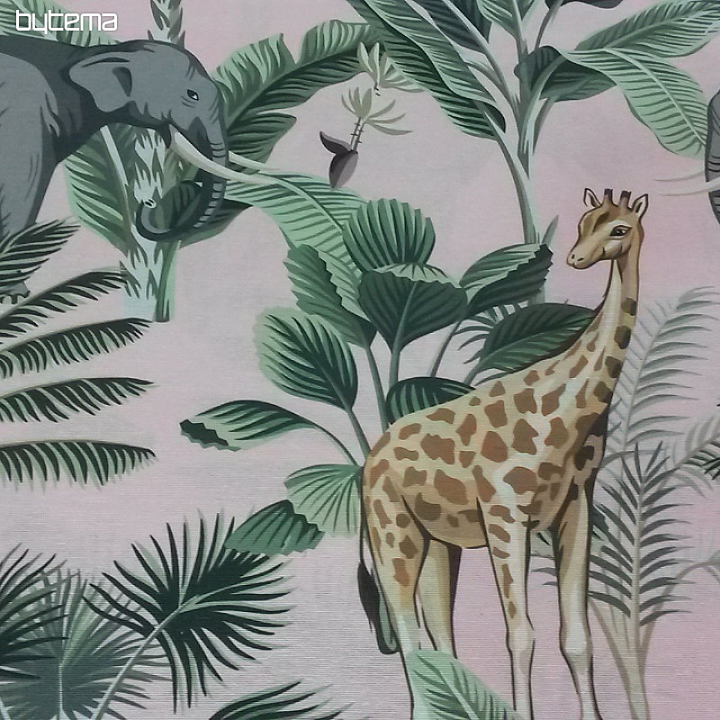 Tissu déco animaux AFRIQUE