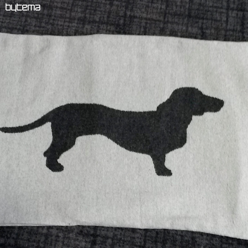 revêtement DF pour chiens teckel st. gris