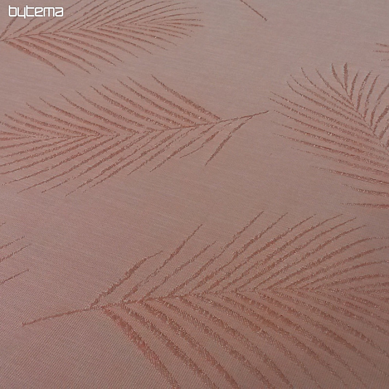 Tissu déco PALOMA saumon