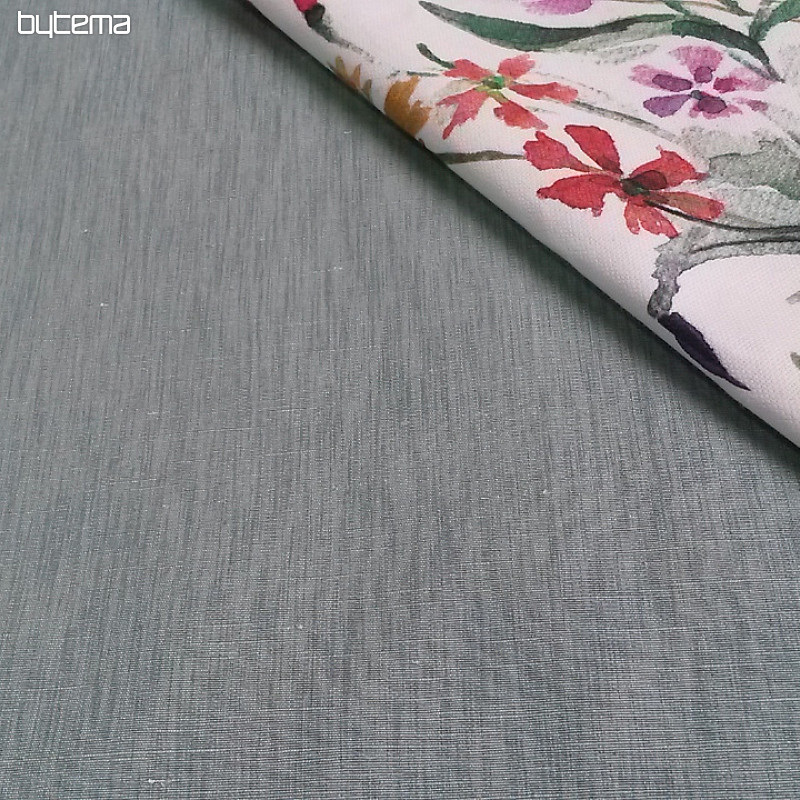 Tissu monochrome moderne FLAMINGO 159