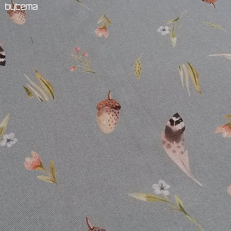 Tissu déco enfant PLUME