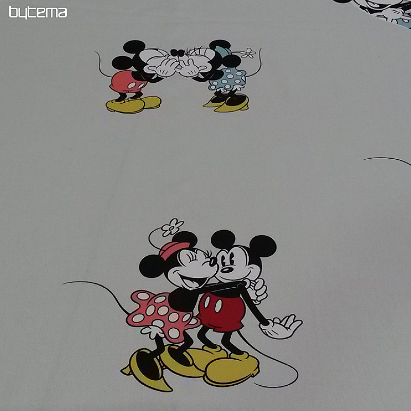 Tissu déco enfant LOVE MINNIE