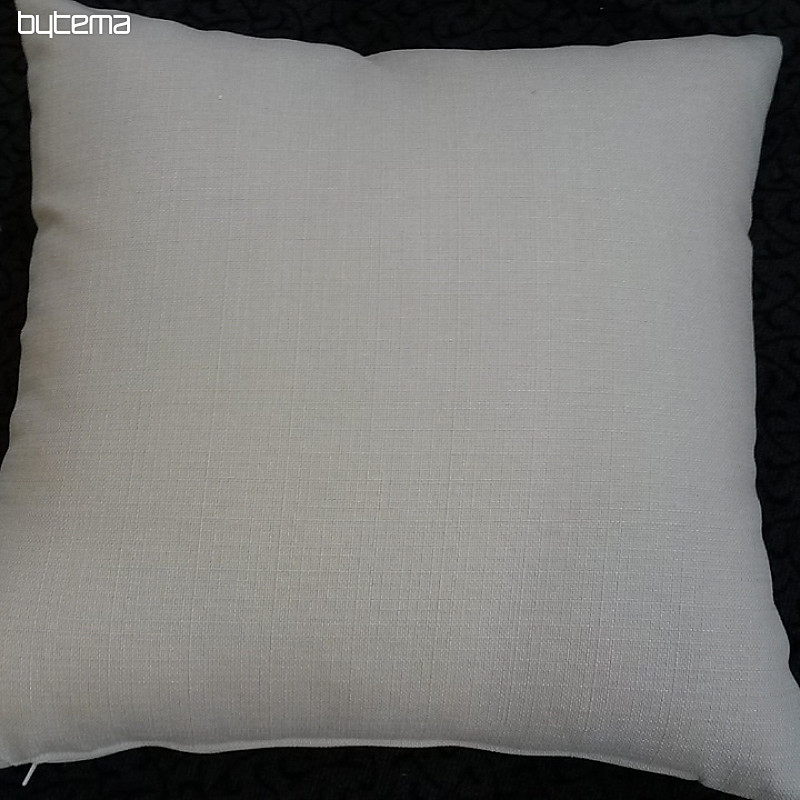 Housse de coussin déco blanche GERSTER
