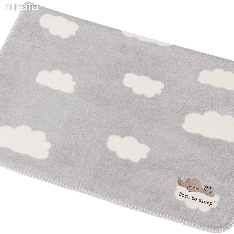 Couverture en coton pour enfants DF Born to sleep