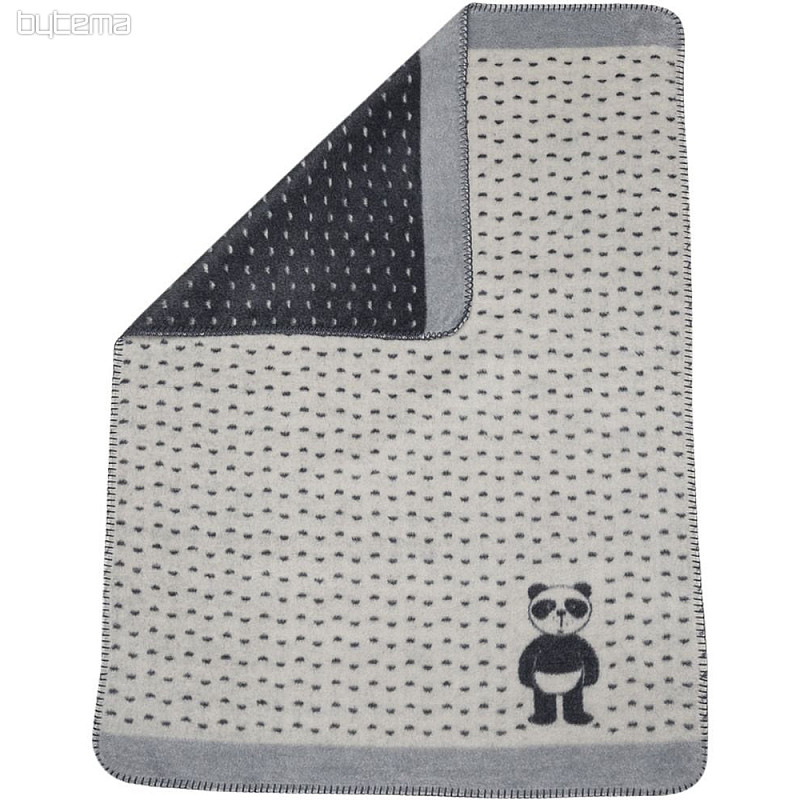 Couverture enfant en coton DF PANDA pour le berceau