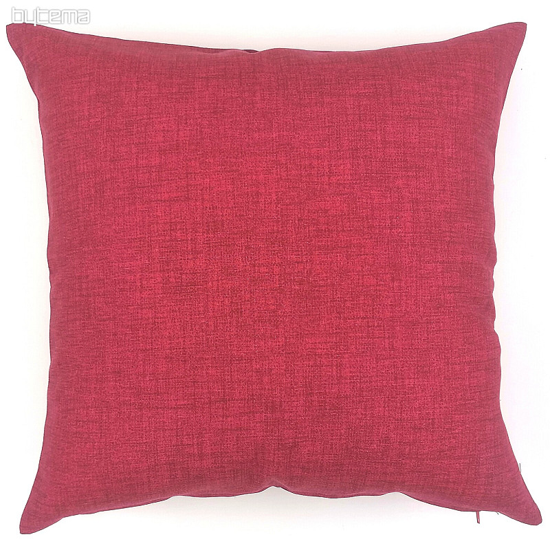 Housse de coussin déco EDGAR 401 FRAMBOISE
