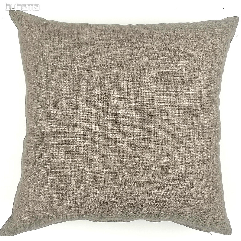 Housse de coussin déco EDGAR 802 GRIS BEIGE