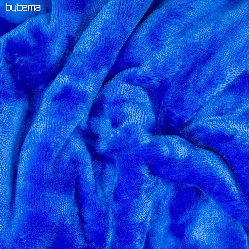 Drap micro flanelle SLEEP WELL bleu foncé