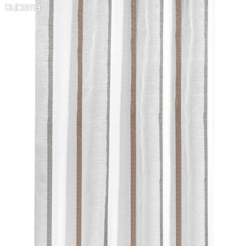 Rideau décoratif lumineux MARLON beige 135x245