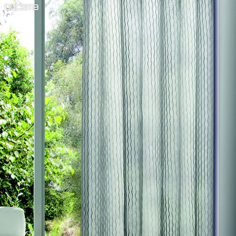 Rideau décoratif lumineux OTTO gris - anthracite 135x245