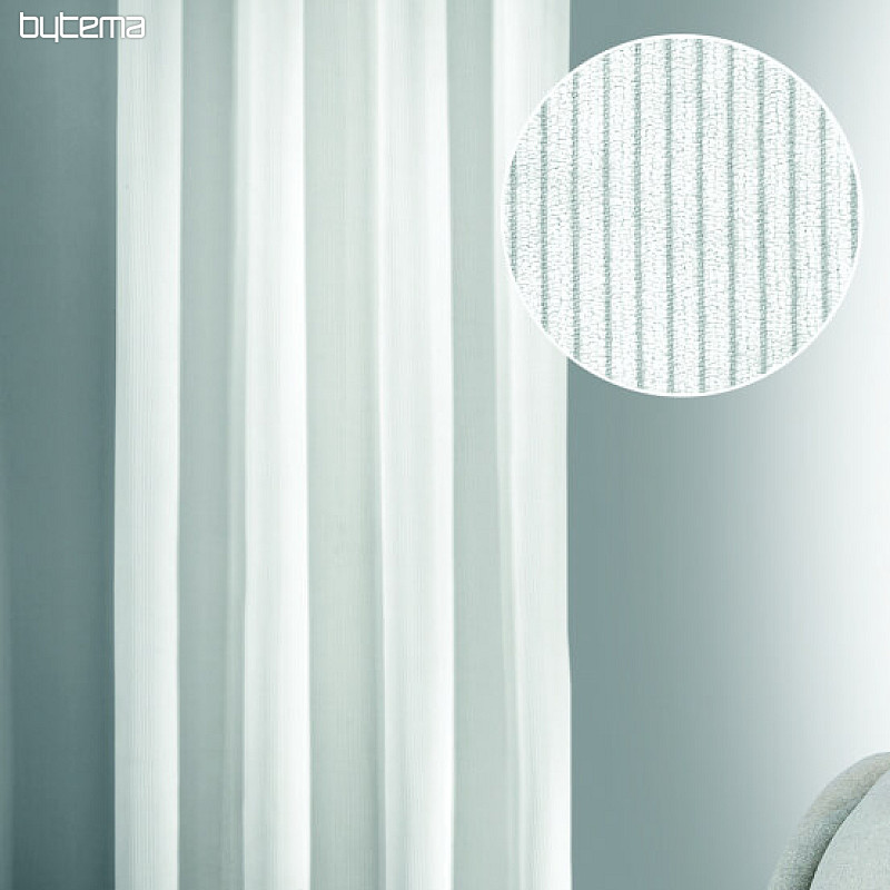 Rideau décoratif BRIT blanc 135x245