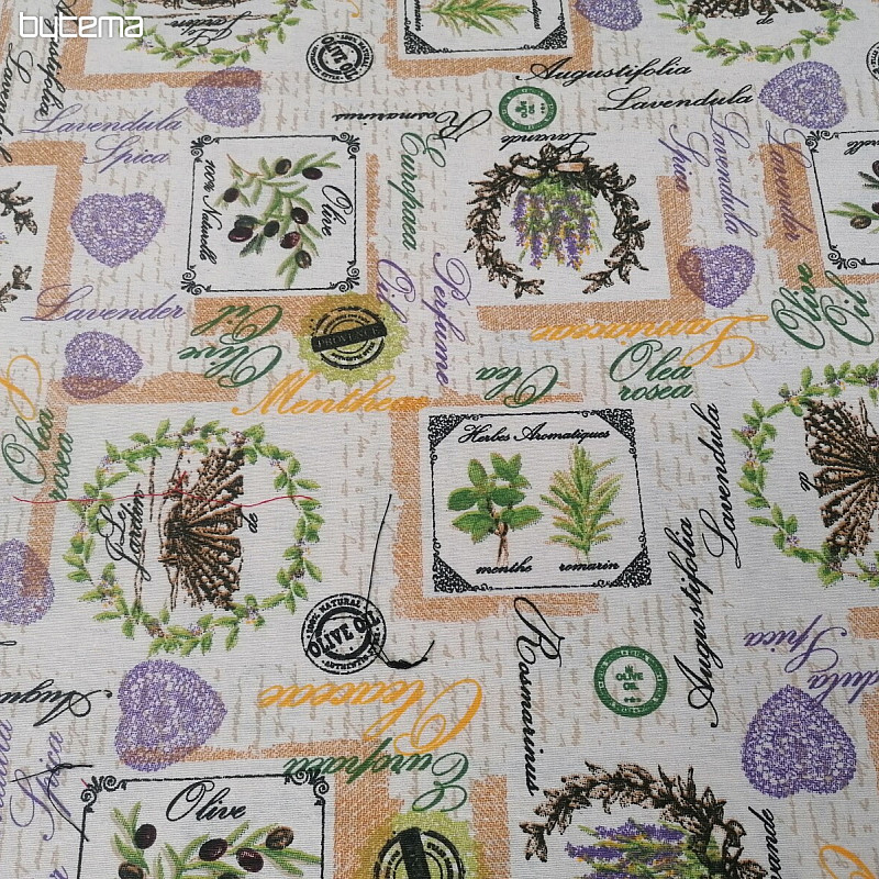 Tissu décoratif PROVENCE ARLES 301