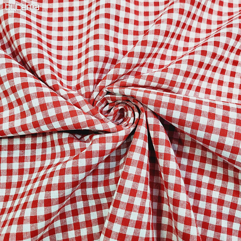 Tissu décoratif KANAFAS rouge 0,5x0,5 cm