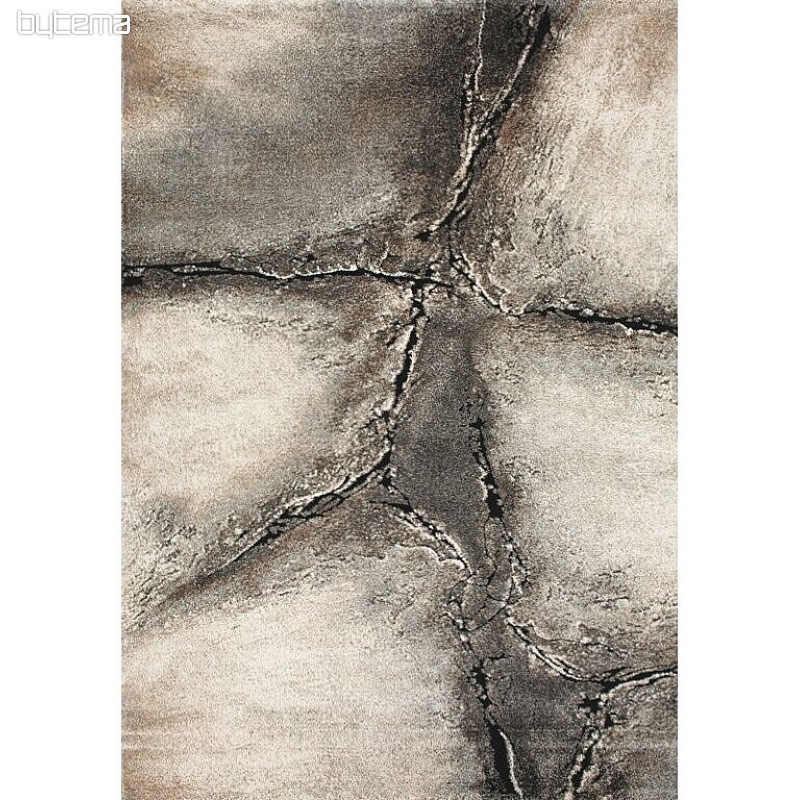 Tapis pièce moderne SAHARA gris