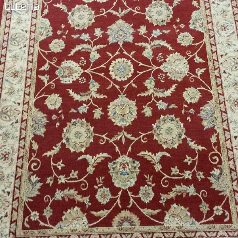 Tapis de luxe en laine DJOBIE ORIENT rouge