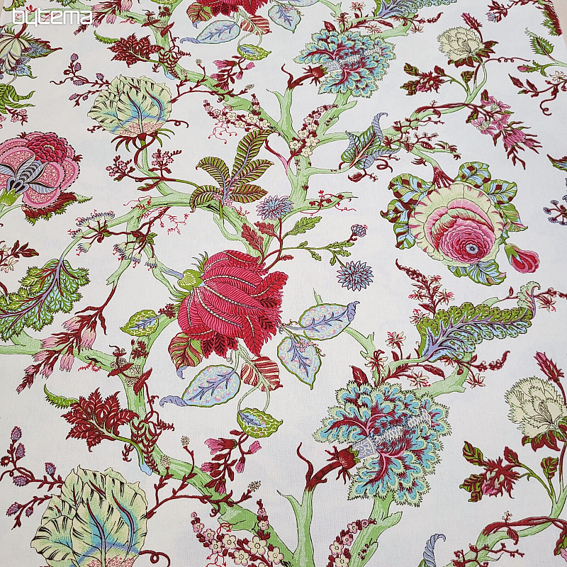 Tissu déco CEYLAN coloré