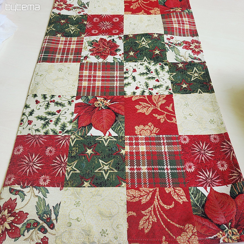 Nappe et écharpe en tapisserie de Noël HOLLY