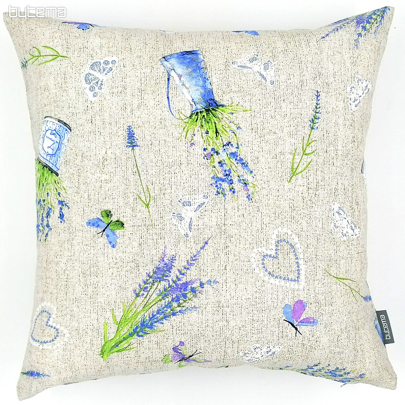 Taie d&#39;oreiller décorative BLEU LAVANDE
