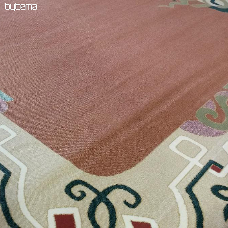 Tapis à la pièce 300x400 cm MAHAL II terre cuite - Dernière pièce !