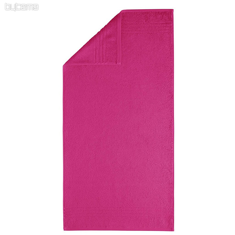 Serviette et drap de bain luxe MADISON 727 rose
