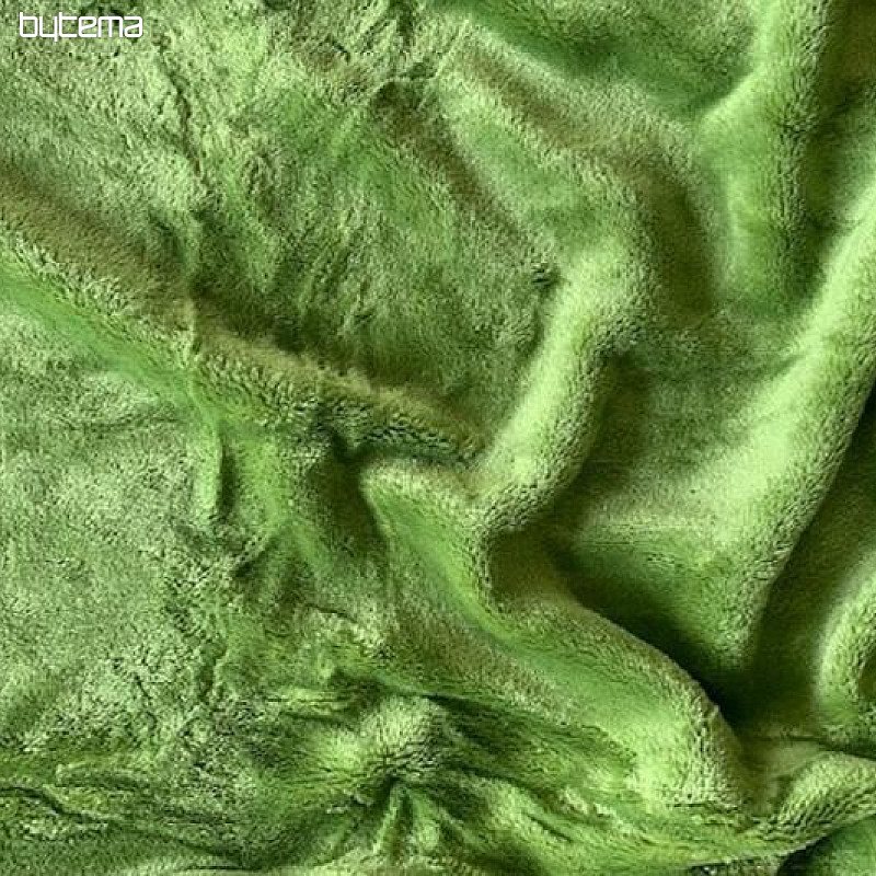 Drap microflanelle SLEEP WELL vert - kiwi