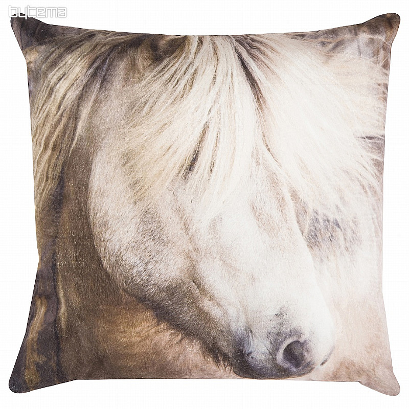 Coussin décoratif VELOURS cheval