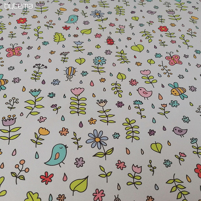 Tissu décoratif 10027-05 OISEAUX