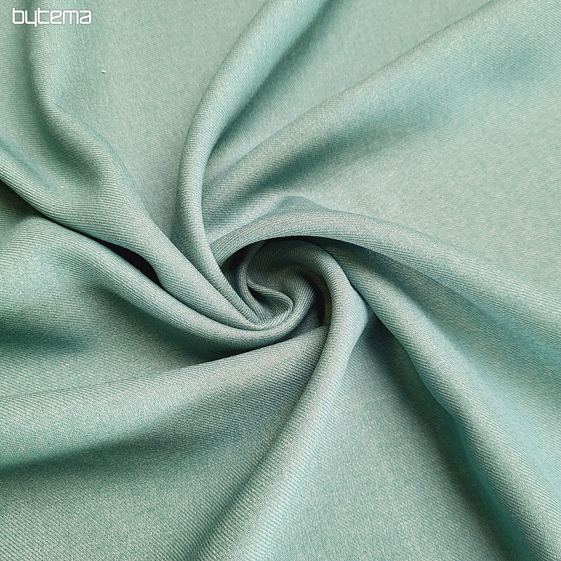 Tissu monochrome moderne COSMOS turquoise 290 cm