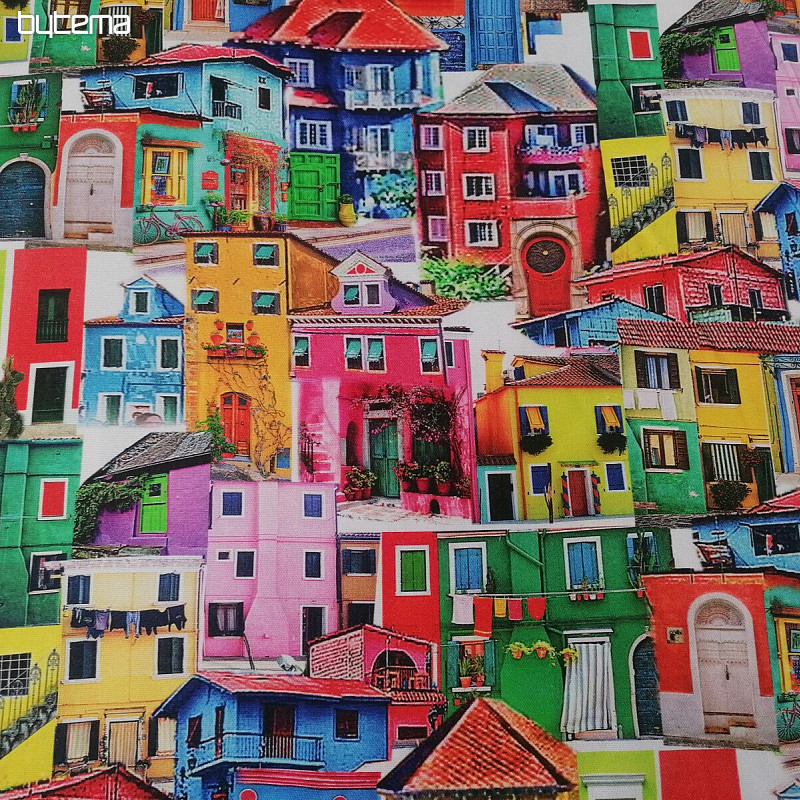 Tissu décoratif CASAS numérique