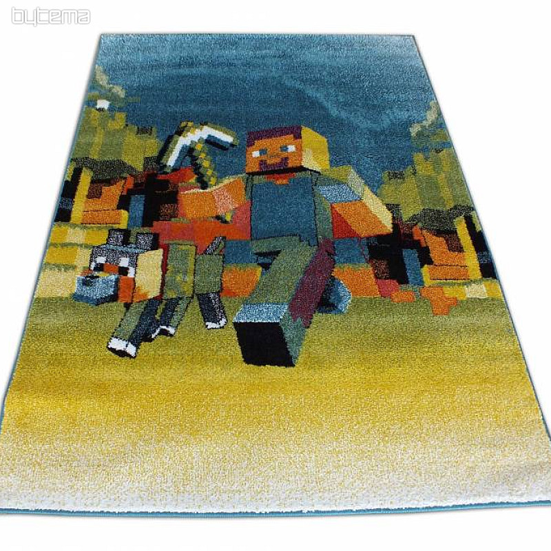 Tapis pour enfants MONDO NEW Minecraft