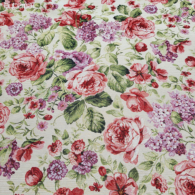 Tissu tapisserie VIOLETA
