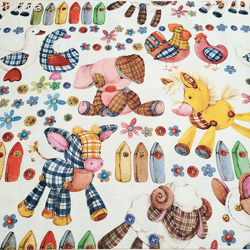 Tissu décoratif JOUETS