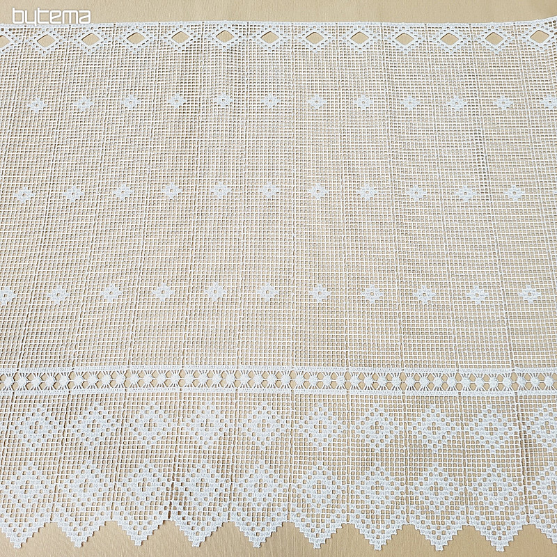GERSTER 11428 rideau en vitrail au crochet